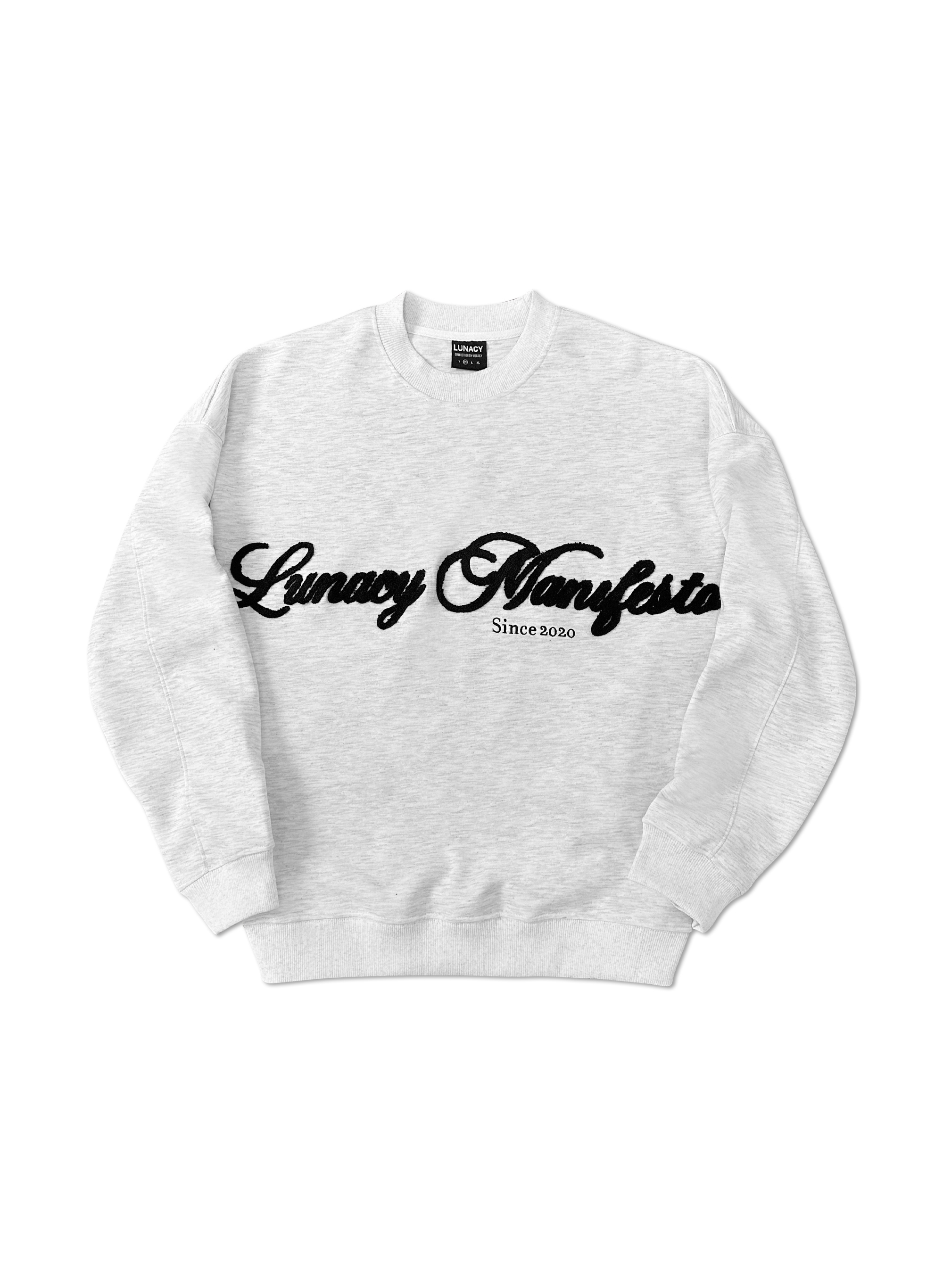 MANIFESTO SWEATER - GRAY